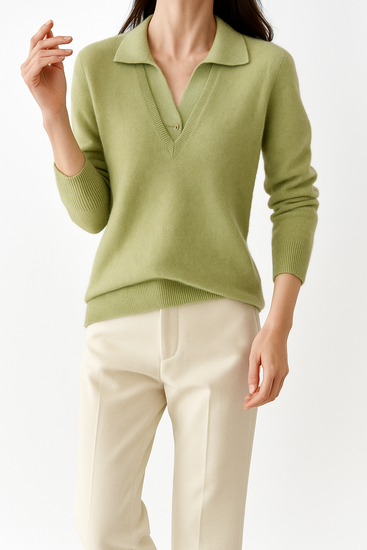 Duttini | Layered Knit Top