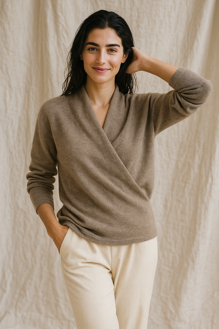 Duttini | V-Neck Knit Sweater