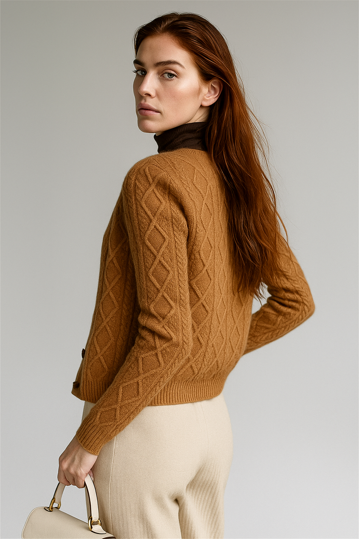 Duttini | Cable Knit Cardigan