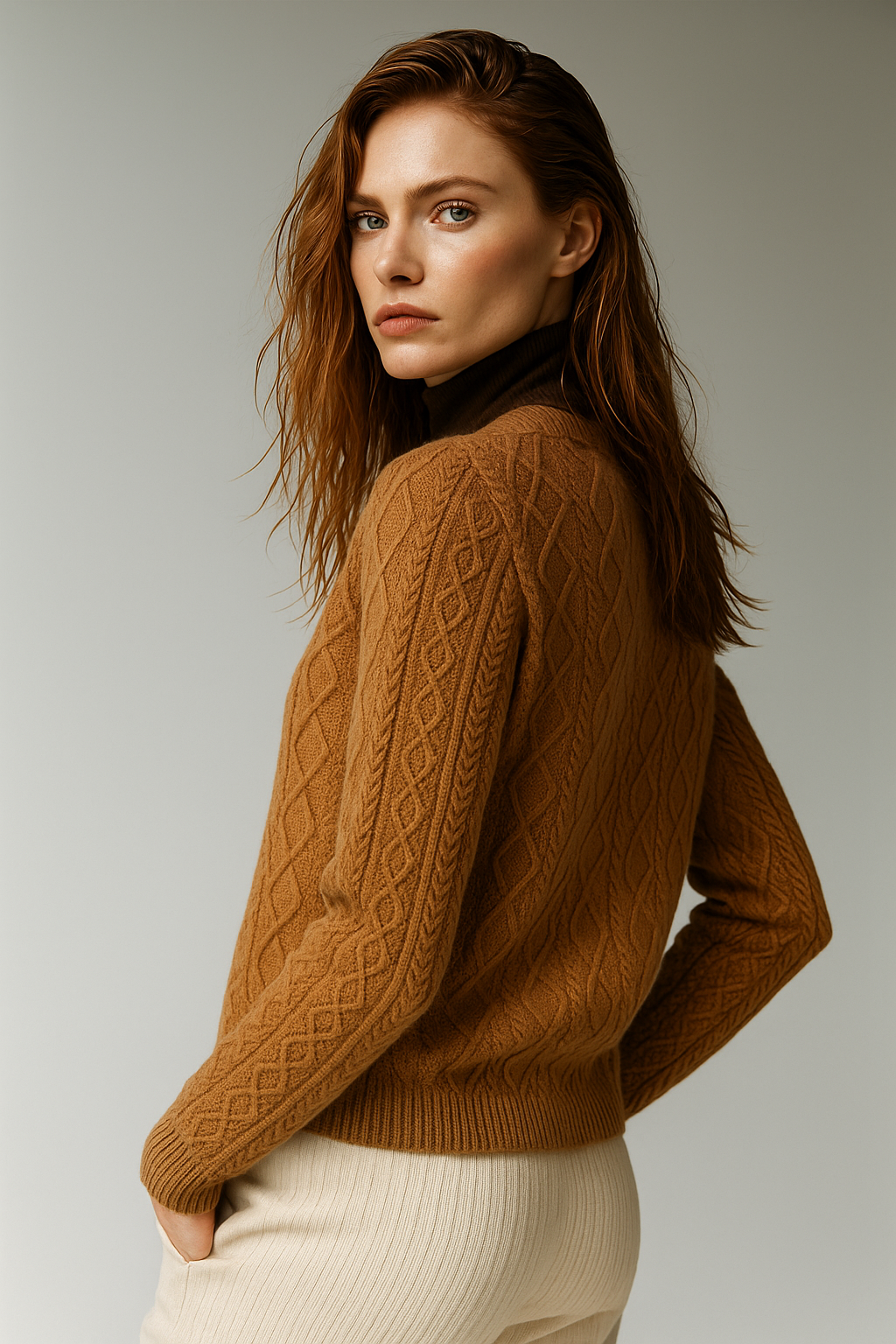 Duttini | Cable Knit Cardigan