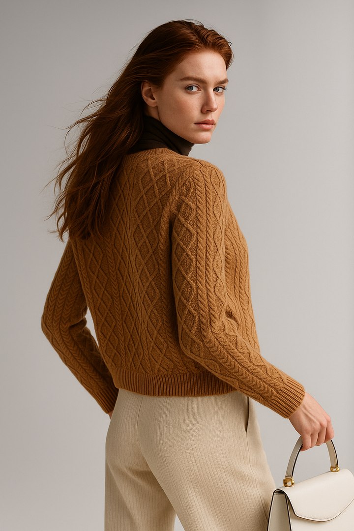 Duttini | Cable Knit Cardigan
