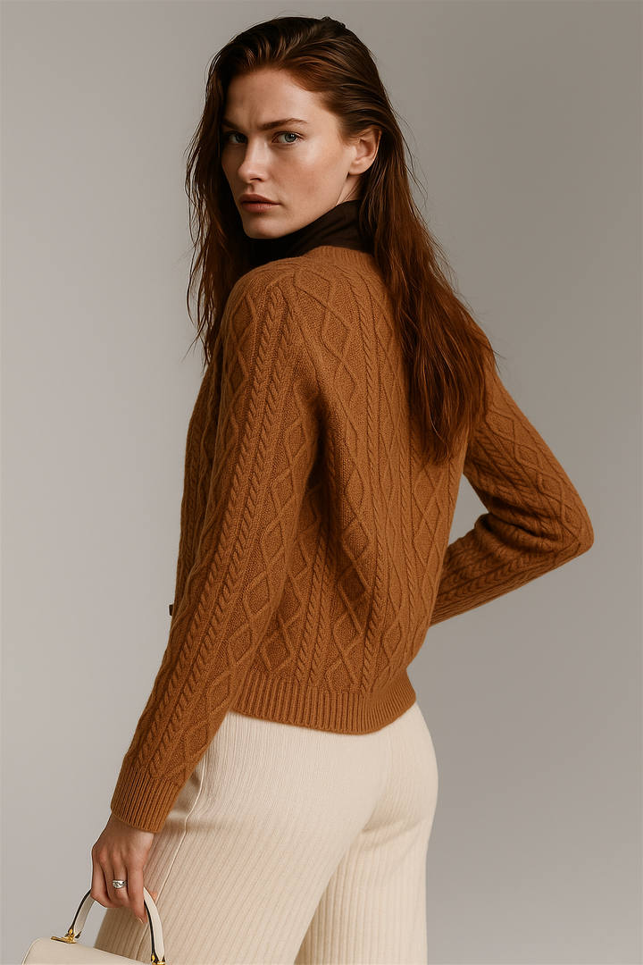 Duttini | Cable Knit Cardigan