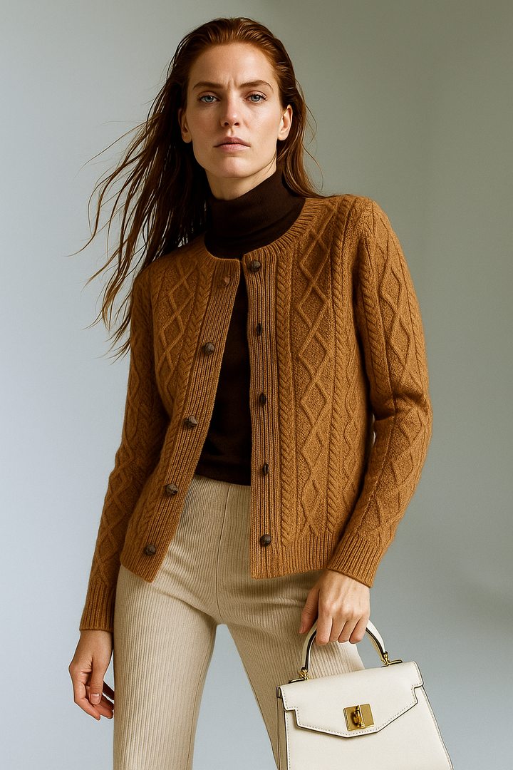 Duttini | Cable Knit Cardigan