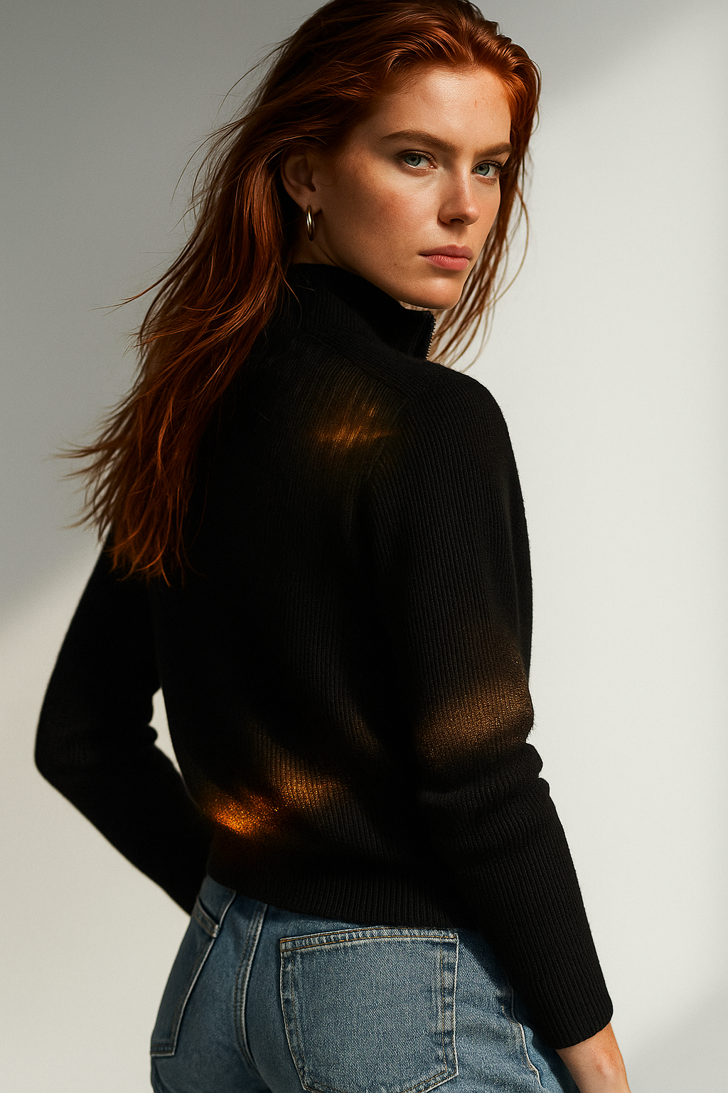 Duttini | Wool Zip Cardigan
