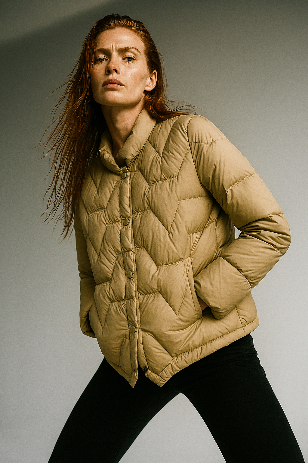 Duttini | Quilted Down Jacket