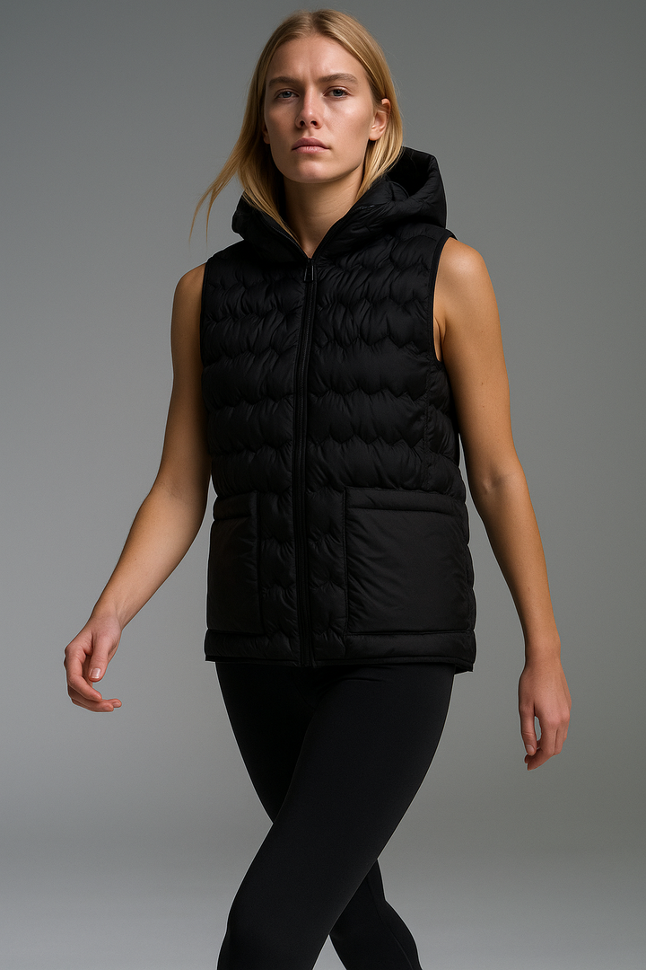 Duttini | Puffer Vest in Gold