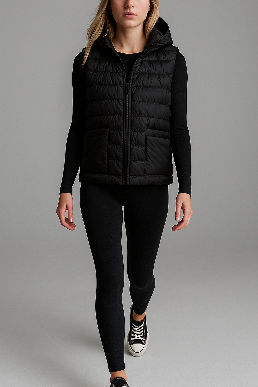 Duttini | Puffer Vest in Gold