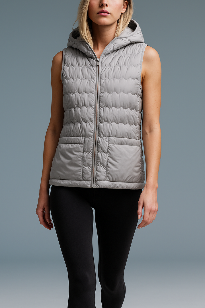 Duttini | Puffer Vest in Gold
