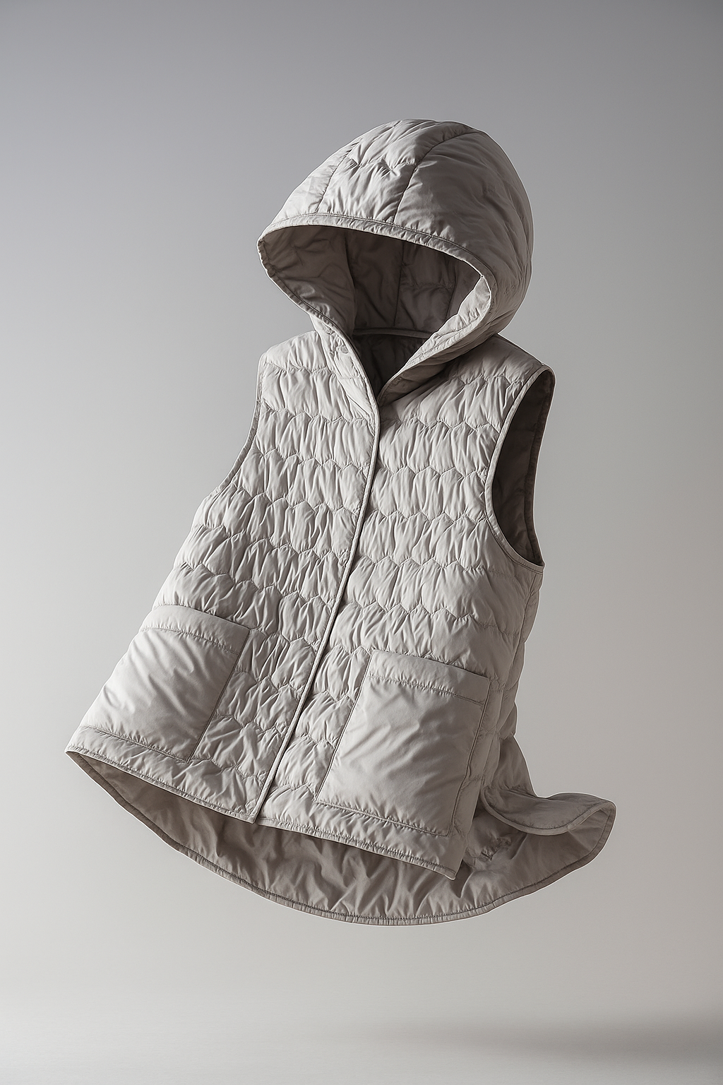 Duttini | Puffer Vest in Gold