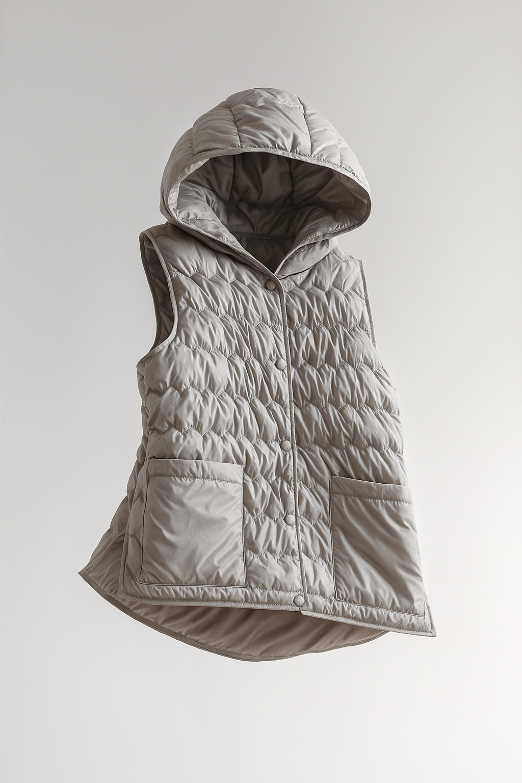 Duttini | Puffer Vest in Gold
