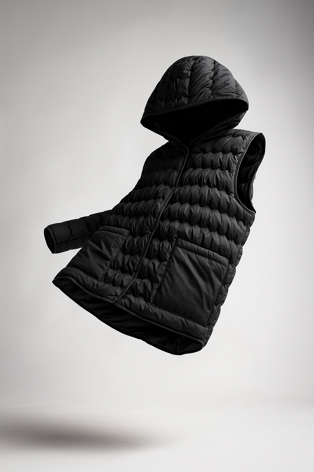 Duttini | Puffer Vest in Gold
