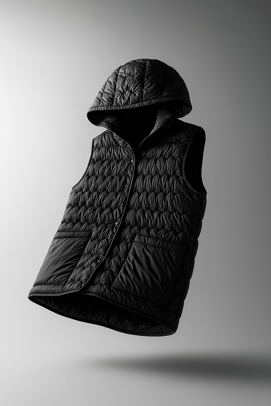 Duttini | Puffer Vest in Gold