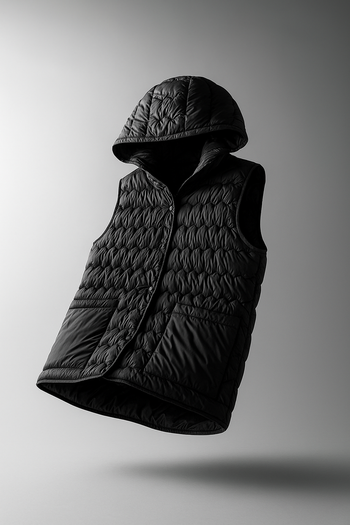 Duttini | Puffer Vest in Gold