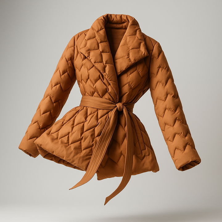 Duttini | Quilted Wrap Coat