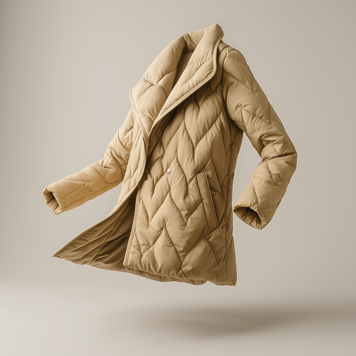 Duttini | Quilted Wrap Coat