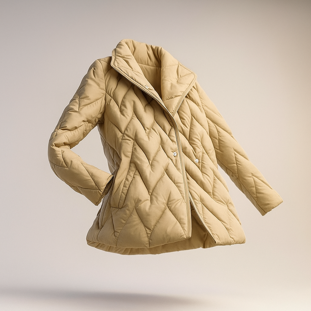 Duttini | Quilted Wrap Coat