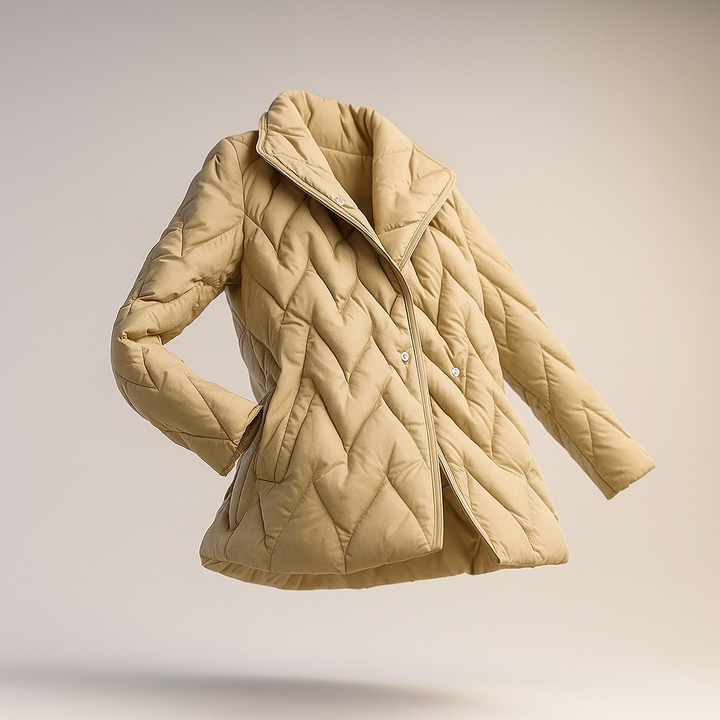 Duttini | Quilted Wrap Coat