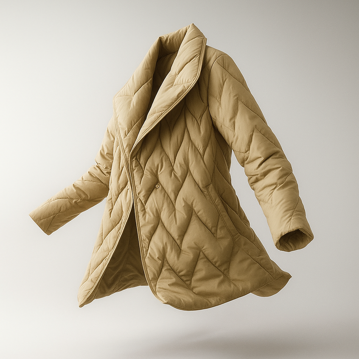 Duttini | Quilted Wrap Coat