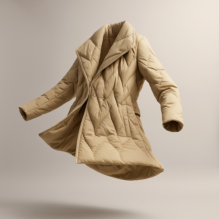 Duttini | Quilted Wrap Coat