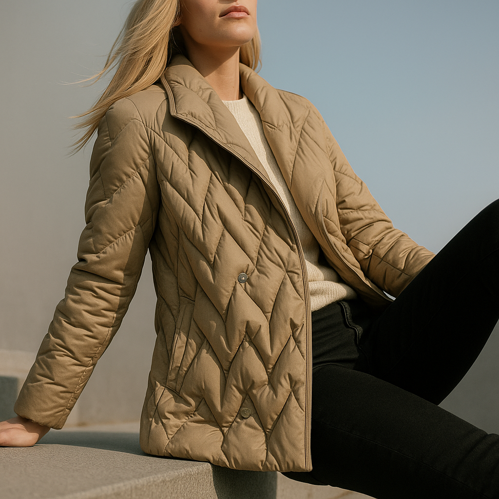 Duttini | Quilted Wrap Coat