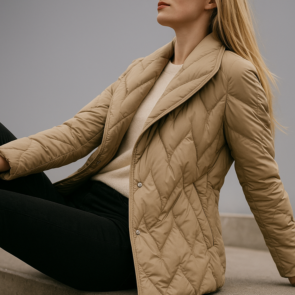 Duttini | Quilted Wrap Coat