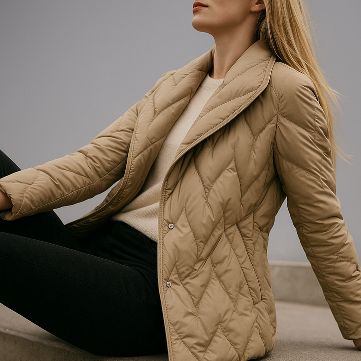Duttini | Quilted Wrap Coat