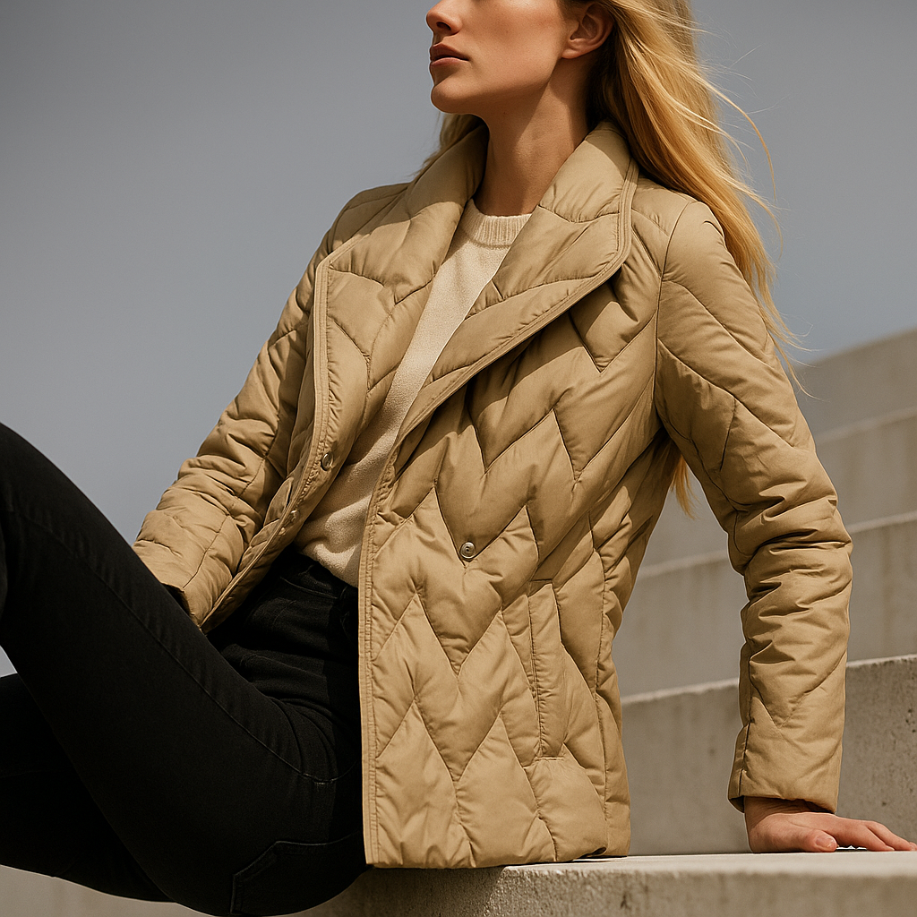 Duttini | Quilted Wrap Coat