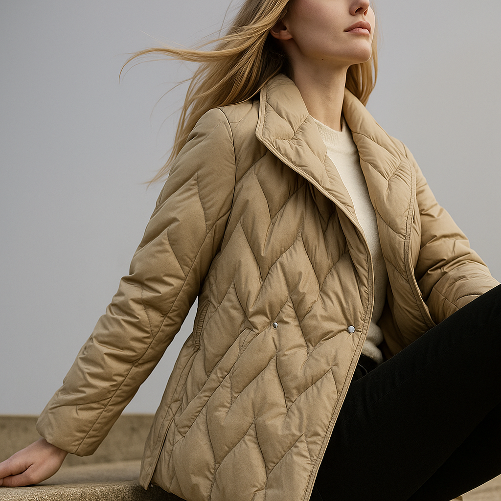 Duttini | Quilted Wrap Coat