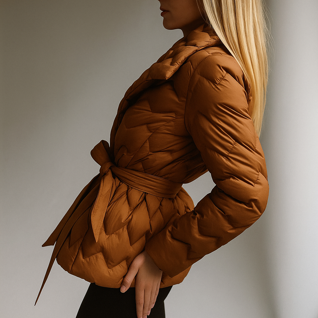 Duttini | Quilted Wrap Coat