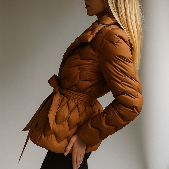 Duttini | Quilted Wrap Coat