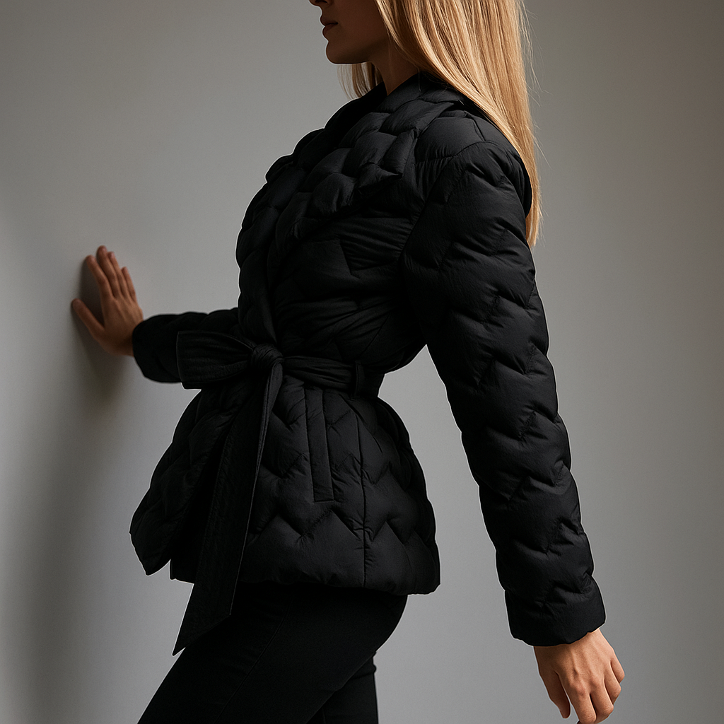Duttini | Quilted Wrap Coat