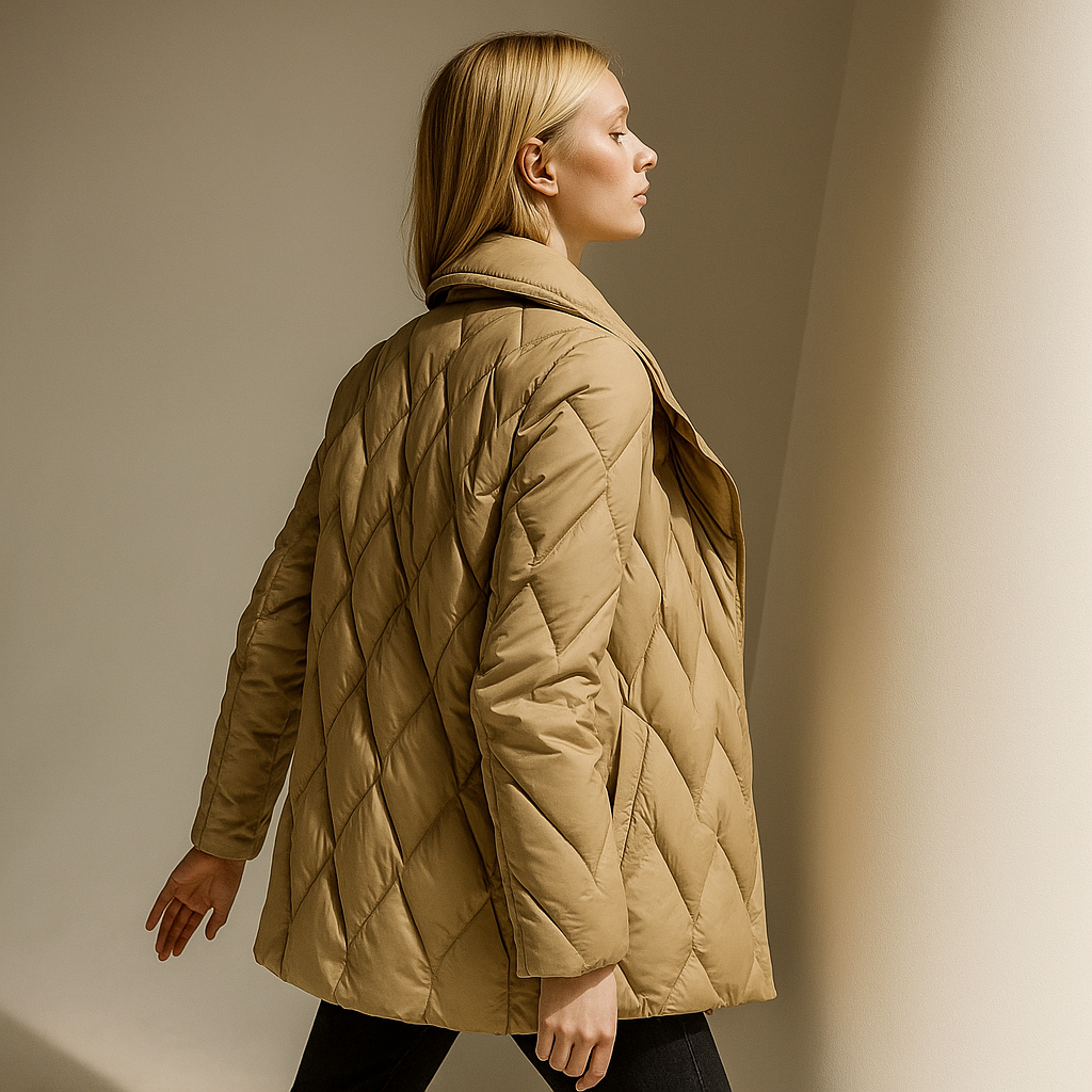 Duttini | Quilted Wrap Coat