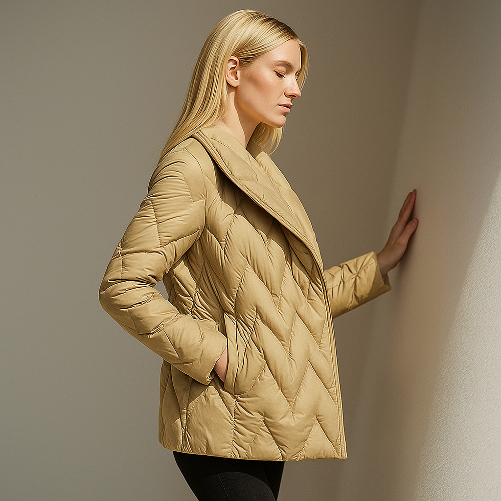 Duttini | Quilted Wrap Coat