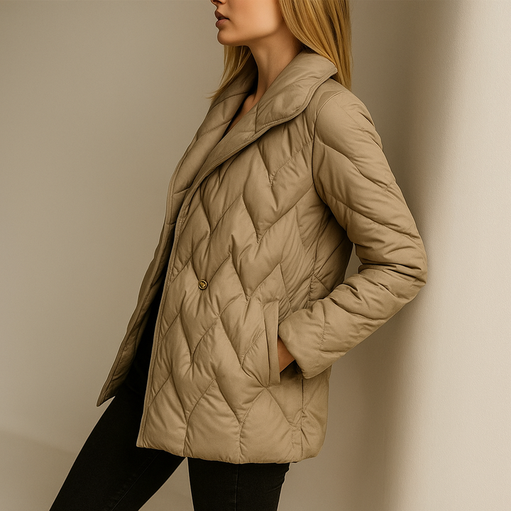 Duttini | Quilted Wrap Coat