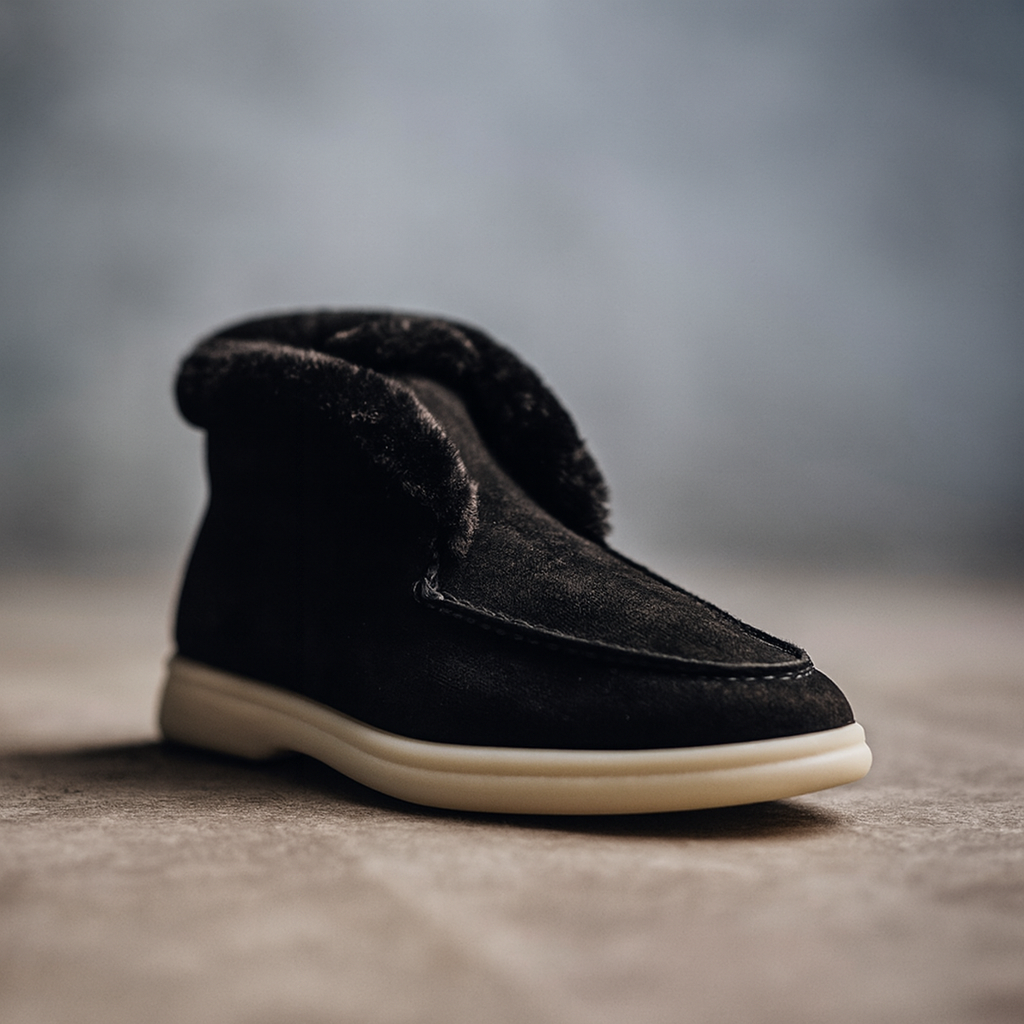 Duttini | Shearling Loafer Boots