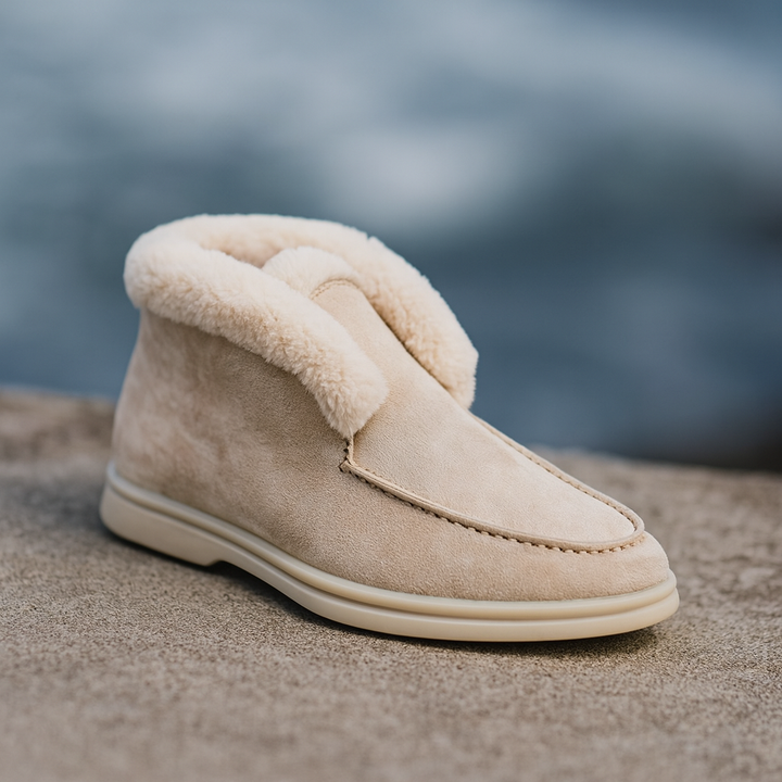 Duttini | Shearling Loafer Boots