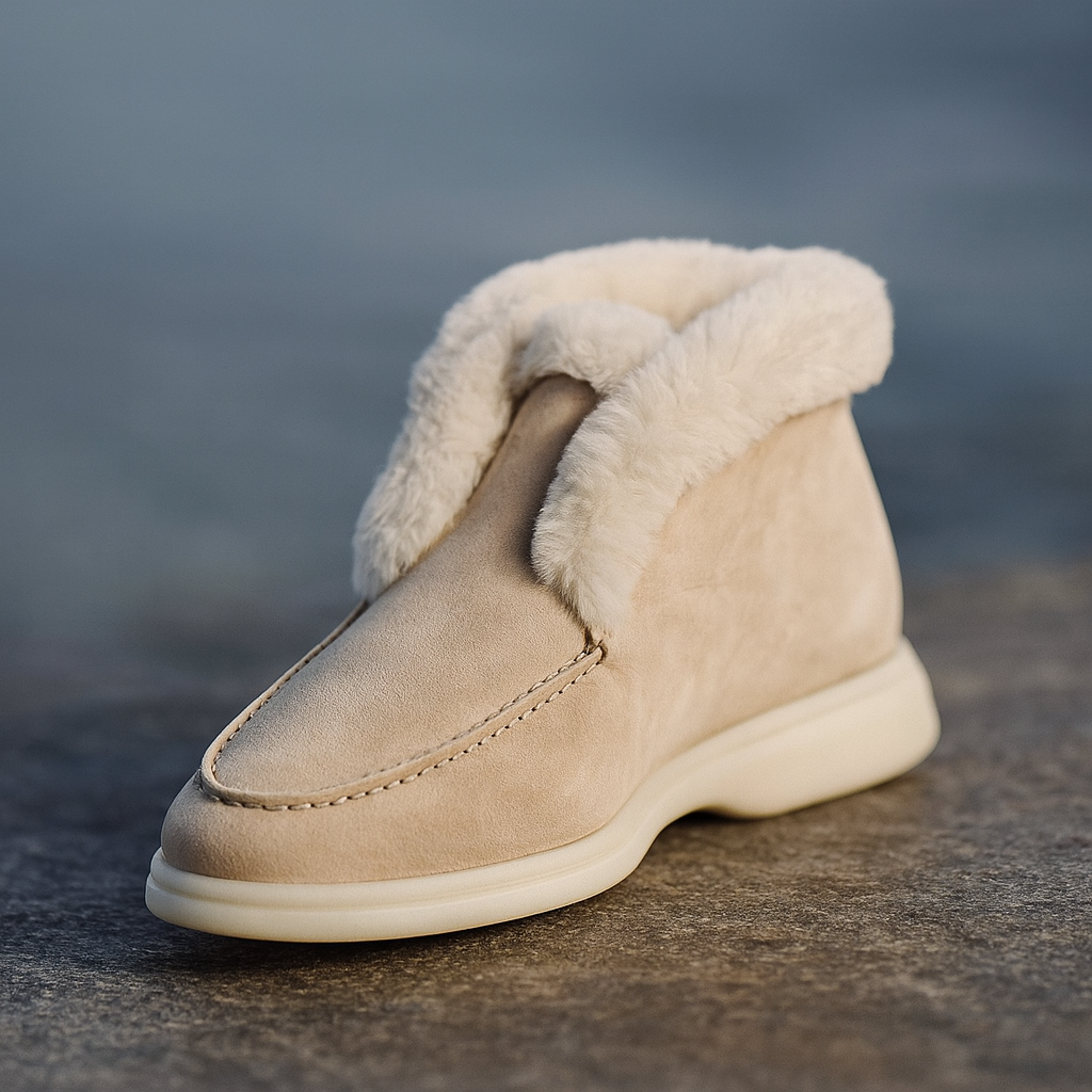 Duttini | Shearling Loafer Boots