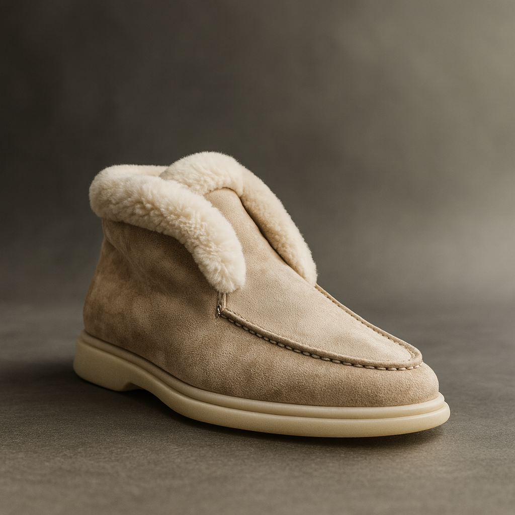 Duttini | Shearling Loafer Boots