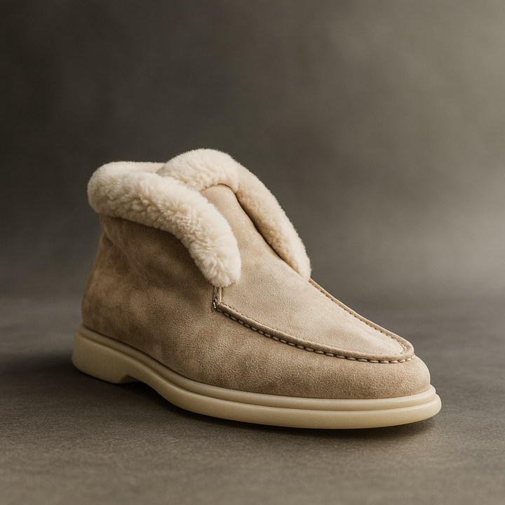 Duttini | Shearling Loafer Boots