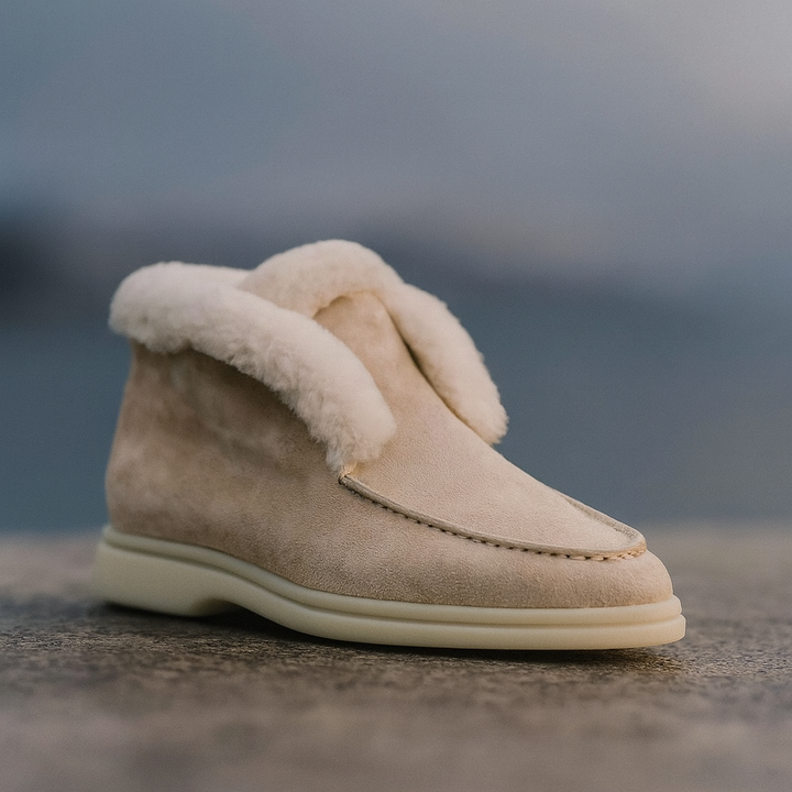 Duttini | Shearling Loafer Boots
