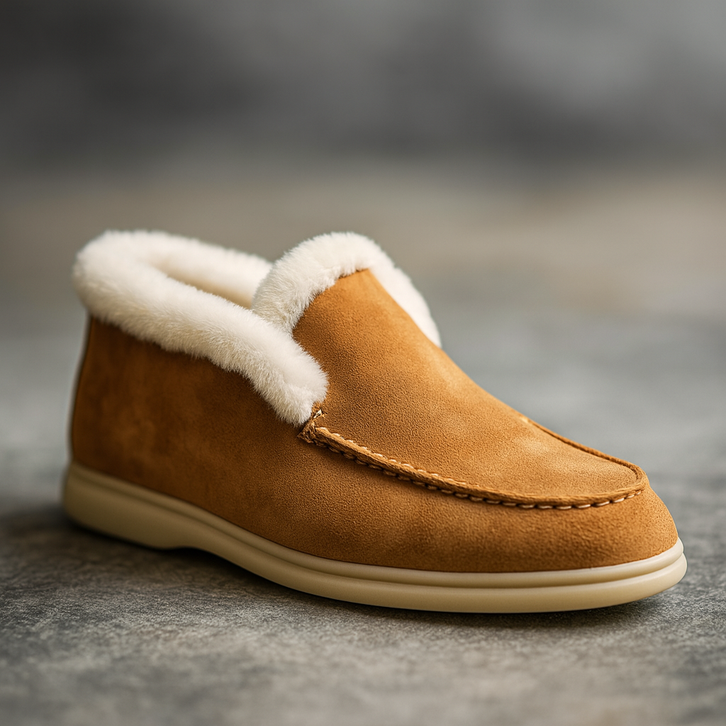 Duttini | Shearling Loafer Boots