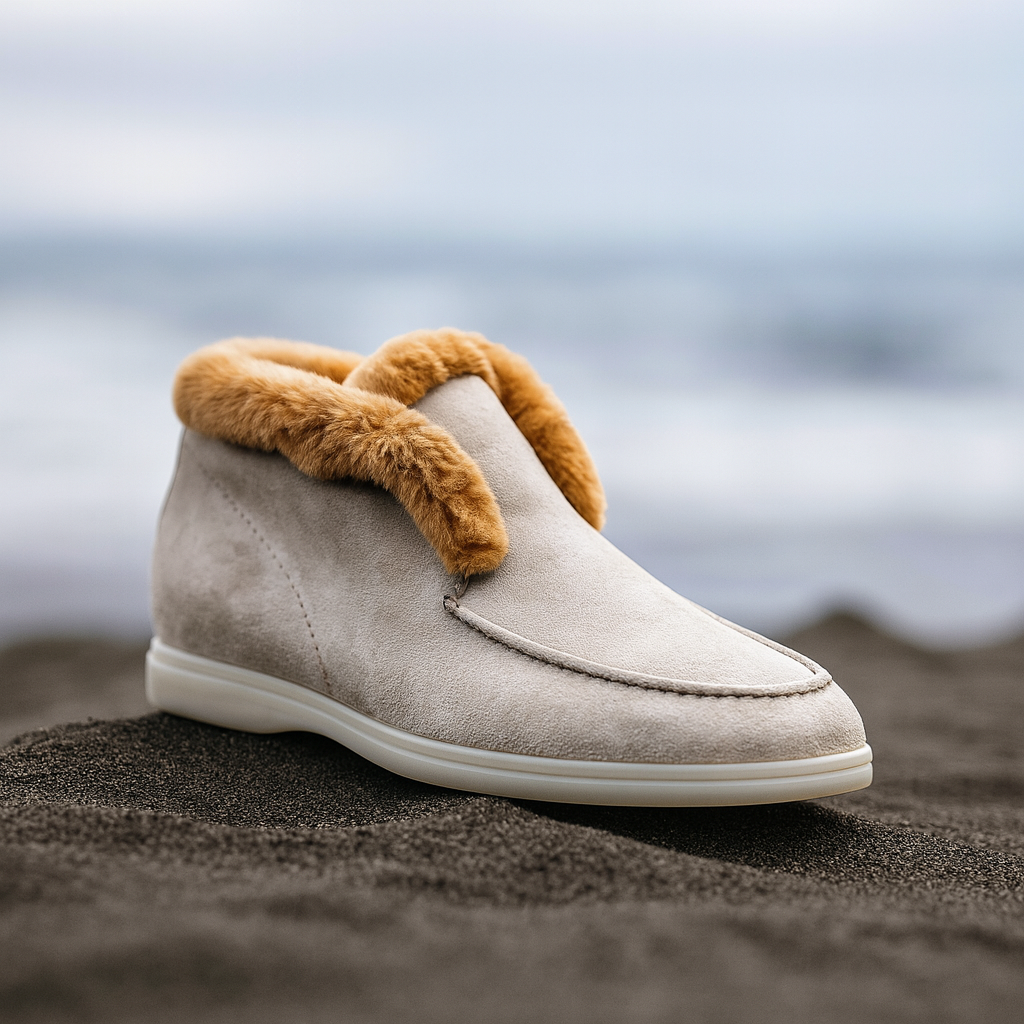 Duttini | Shearling Loafer Boots