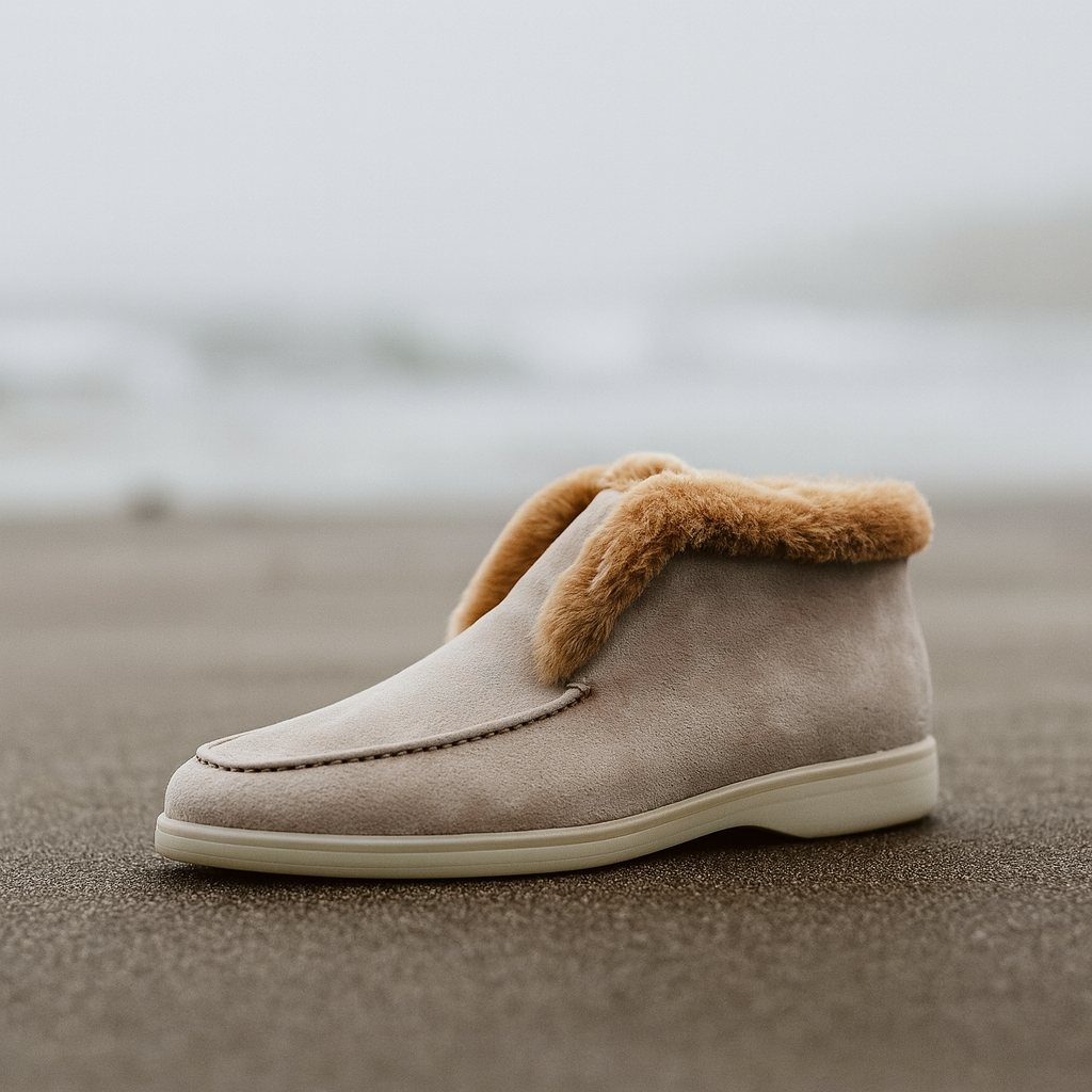Duttini | Shearling Loafer Boots