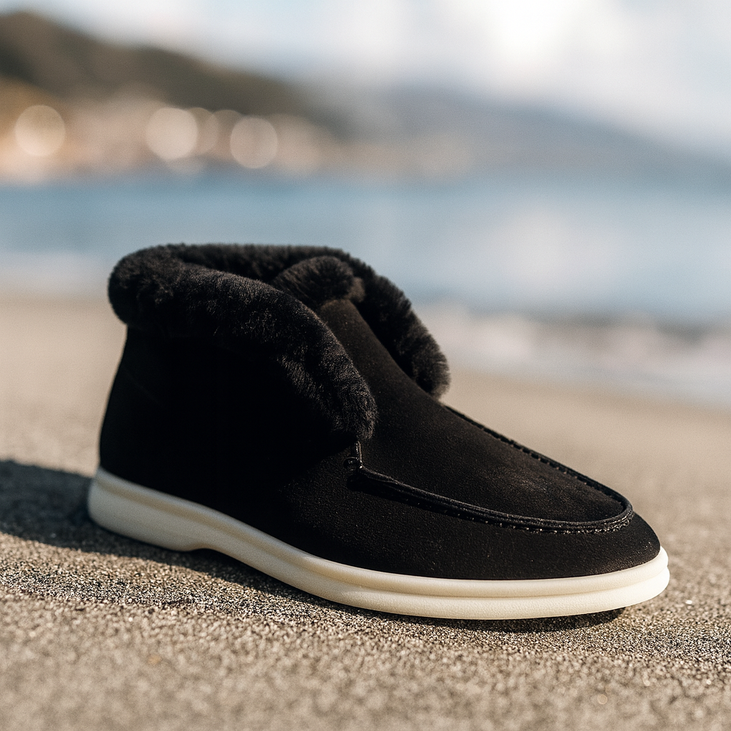 Duttini | Shearling Loafer Boots