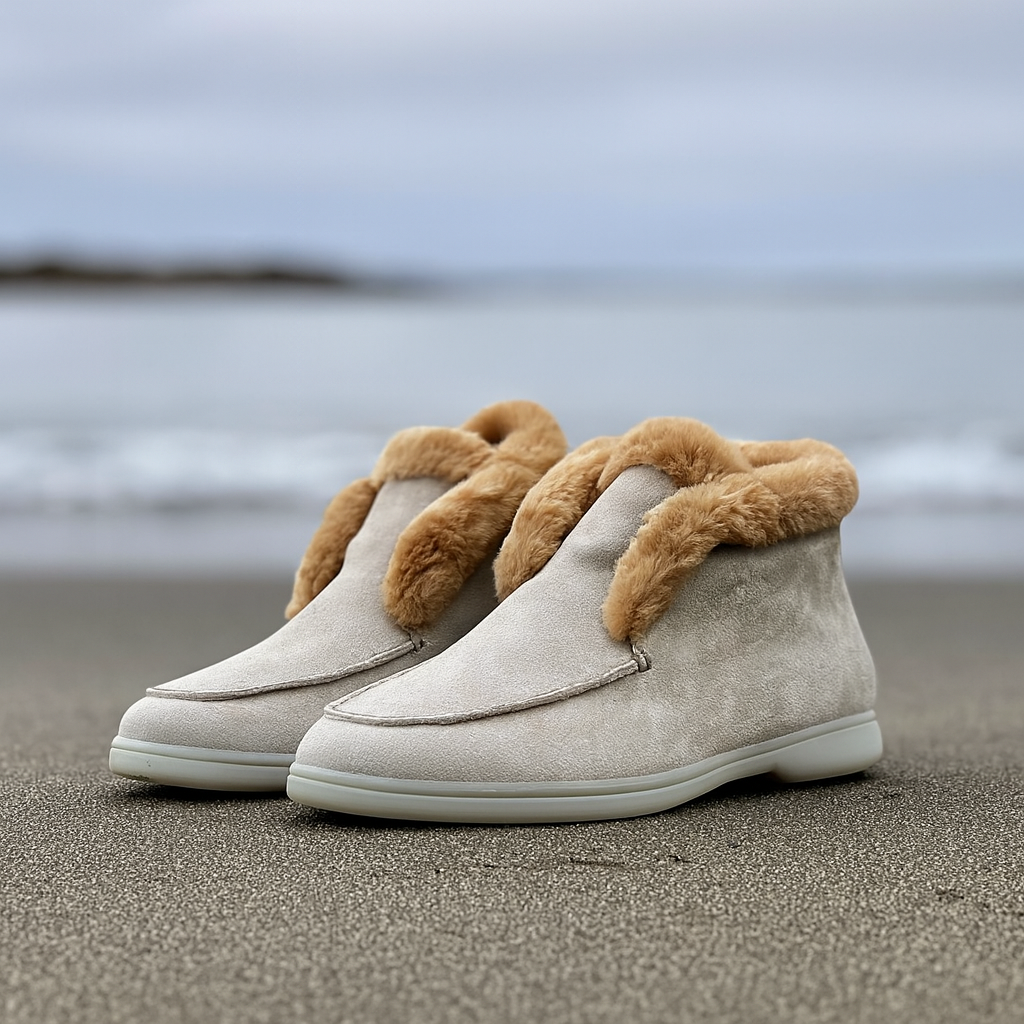 Duttini | Shearling Loafer Boots