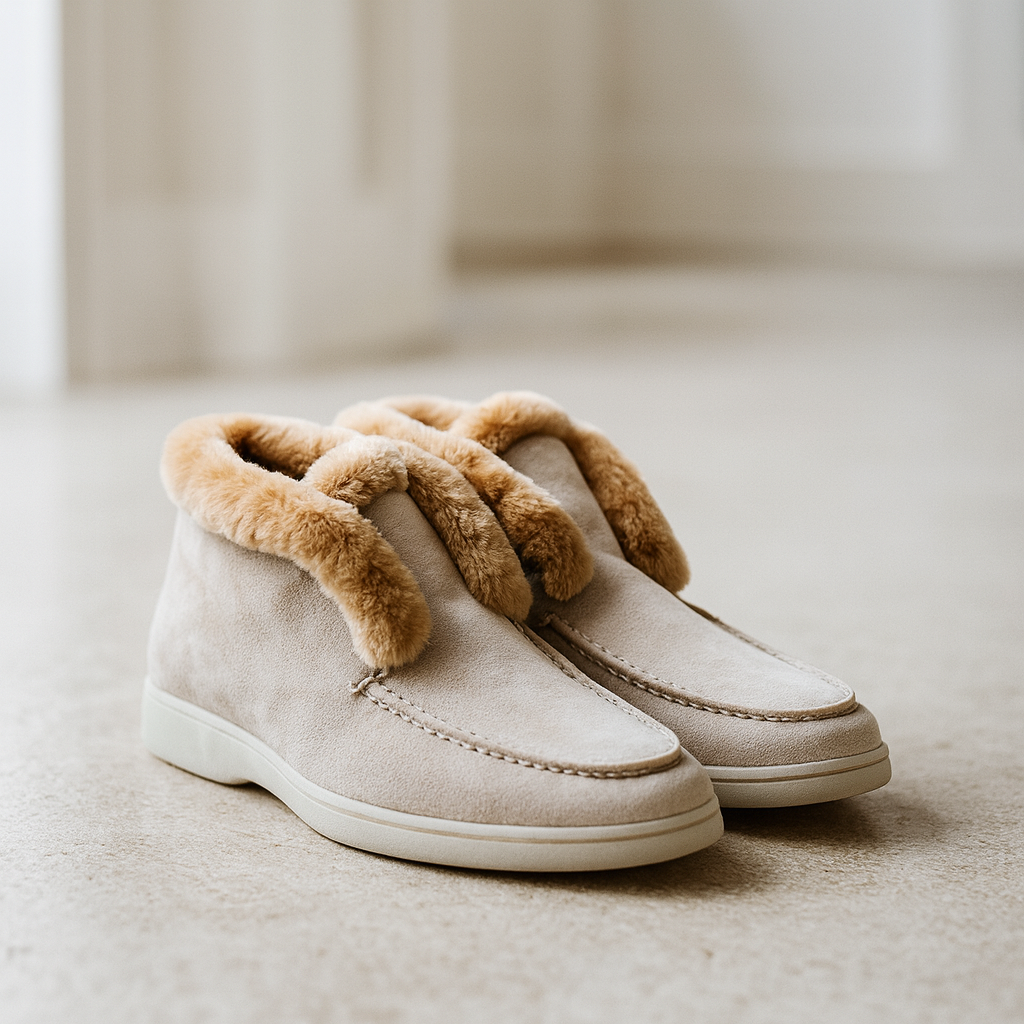 Duttini | Shearling Loafer Boots
