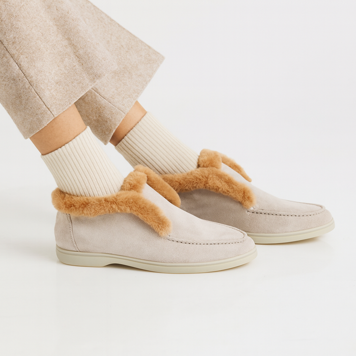 Duttini | Shearling Loafer Boots