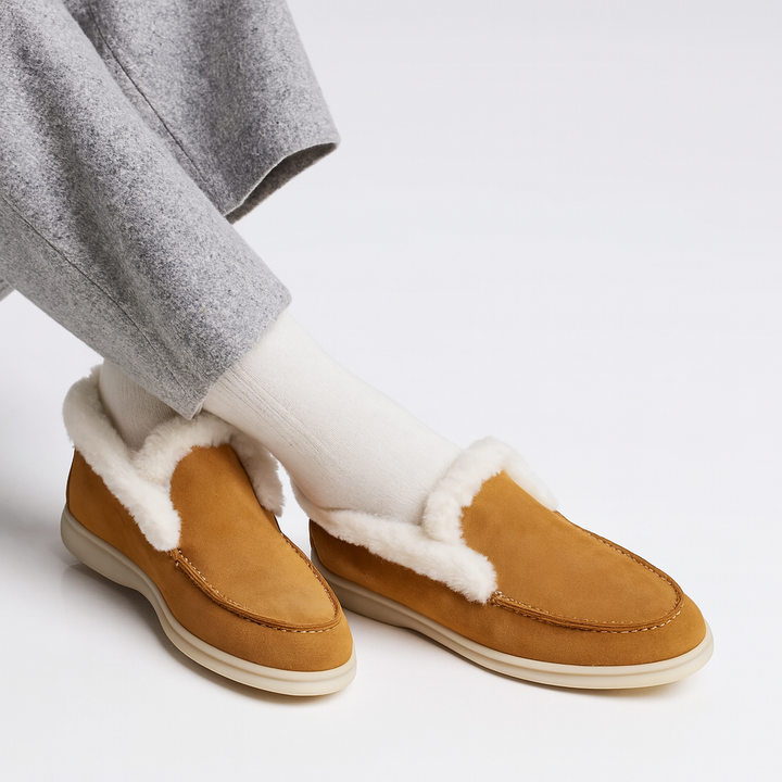 Duttini | Shearling Loafer Boots