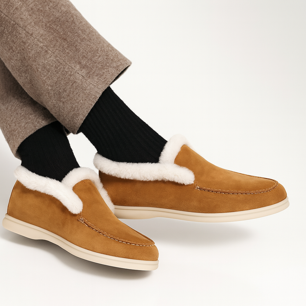 Duttini | Shearling Loafer Boots