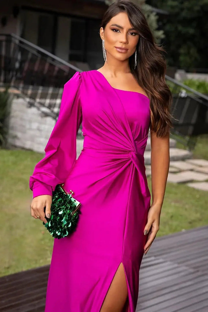 Duttini | One-Shoulder Evening Dress